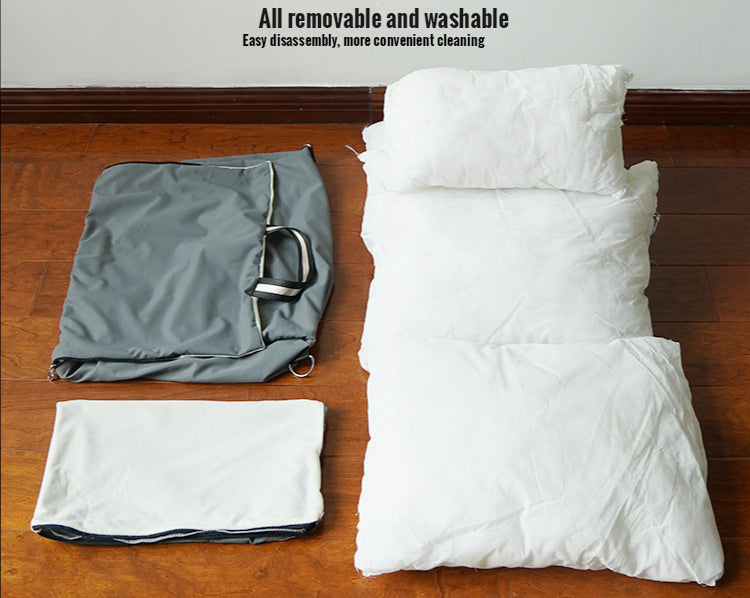 Waterproof dog car seat bed removable washable