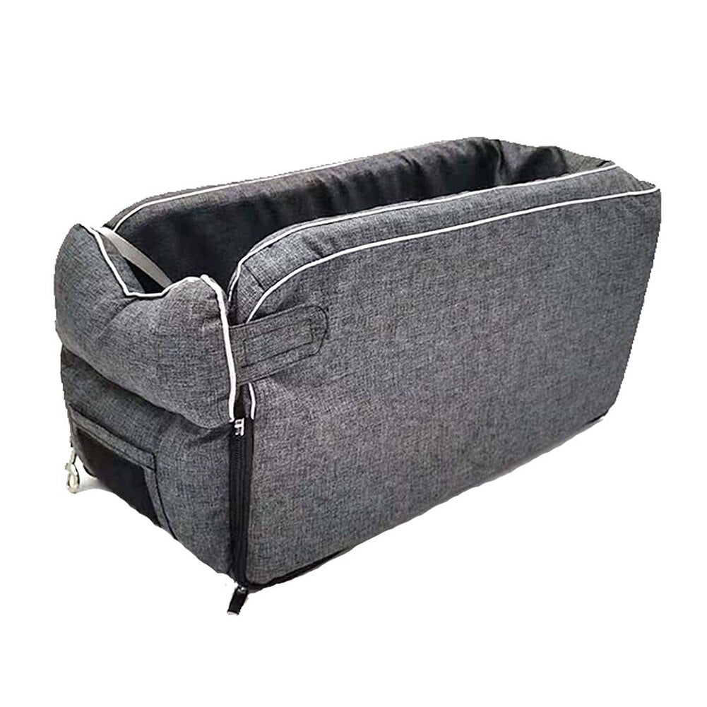 Car Center Armrest Console Booster Bag for Dogs